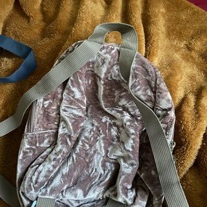 Mini Suede Dickies Pink Backpack